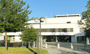 Außenansicht der Klinik Kitzinger Land.