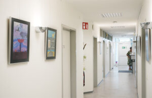 MVZ Gynäkologie der Klinik Kitzinger Land von innen.